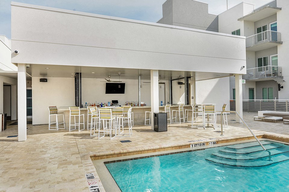 Rooftop Pool with Sun Deck