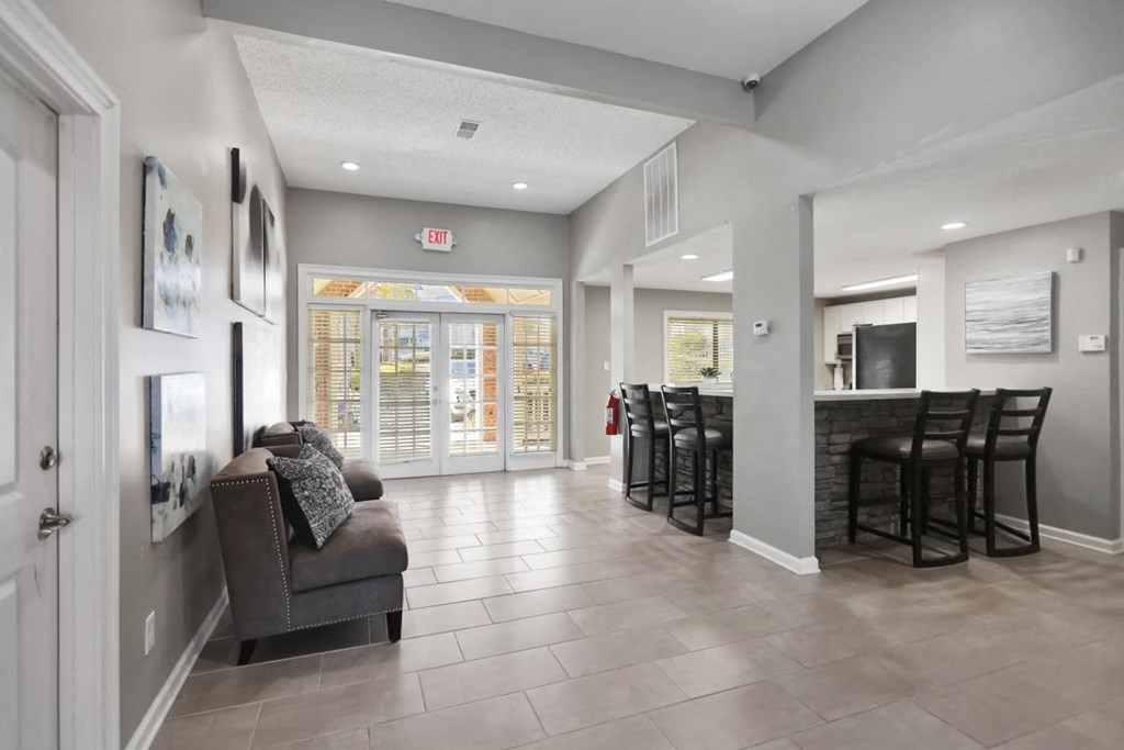 Clubhouse with kitchen at Reserve at Peachtree Corners, Norcross, GA