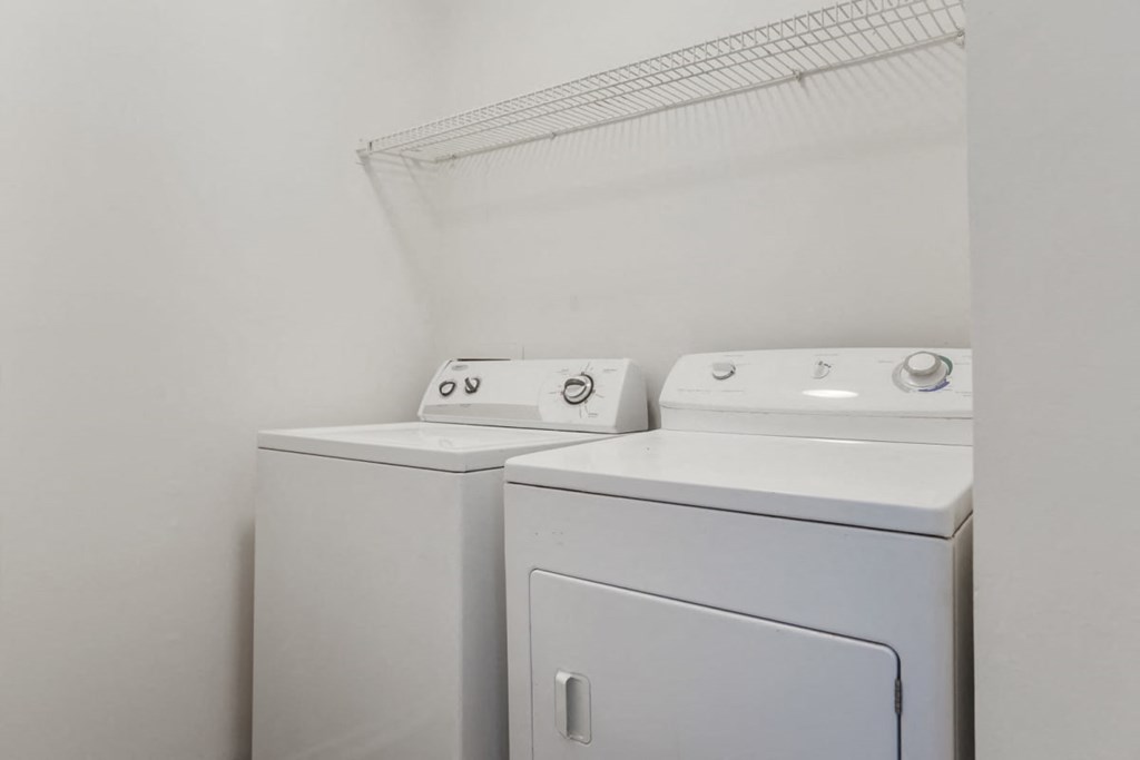 Full size washer and dryer at Reserve at Peachtree Corners, Norcross, Georgia