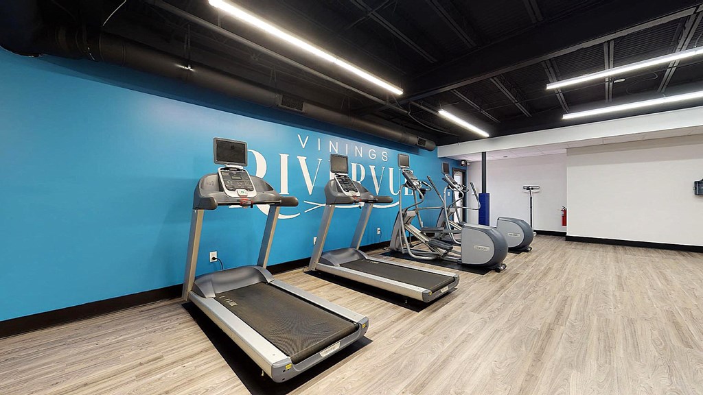 State Of The Art Fitness Center at Vinings RiverVue Apartments, Atlanta, Georgia