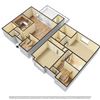 The Vue at St. Andrews, Columbia South Carolina, 2x1.5T 3D floorplan