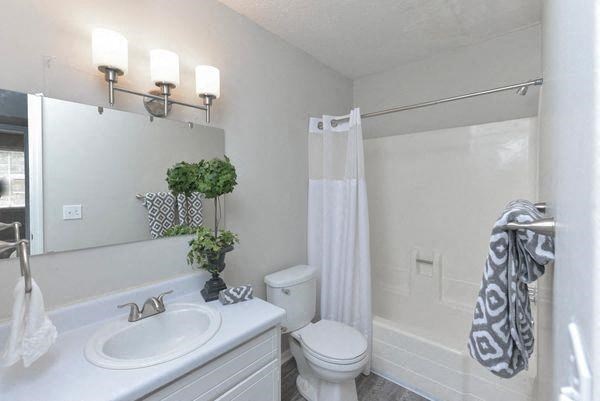 renovated bathroom with white countertops at The Retreat at St Andrews, South Carolina, 29210