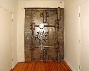 Land Bank Lofts in Columbia SC featuring unique original bank vaults - Photo Gallery 2