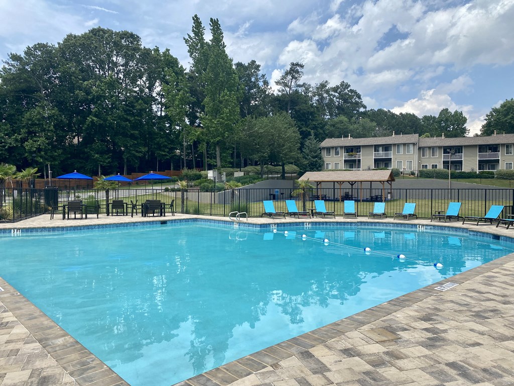 Resort Style Pool 1 at Spalding Vue Apartments, Peachtree Corners, Georgia