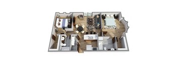 Charleston Floor Plan at Enclave at Bluffton Park, Bluffton, South Carolina