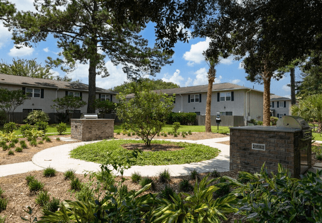 our apartments are located in the heart of the community at Crescent Place Apartments, Savannah, Georgia