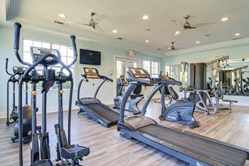 Fitness Center With Modern Equipment at STONEGATE, Birmingham, 35211 - Photo Gallery 21