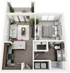 Sydney 1Bed 1 Bath Sydney 1Bed 1 Bath at Century Medical District, Dallas, 75235