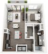 Montreal 1Bed_1Bath Montreal 1Bed_1Bath at Century Medical District, Dallas, TX, 75235
