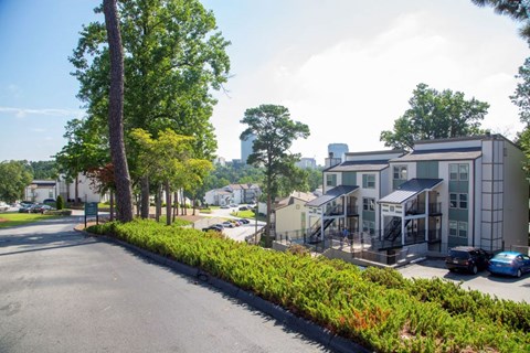 Exterior at The Halsten at Vinings Mountain Apartments, Georgia