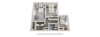 a floor plan is shown in a drawing of a house
