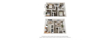 a floor plan of a 1 bedroom apartment with a bathroom and a living room