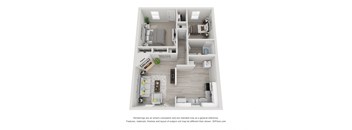 2 Bed 1 Bath