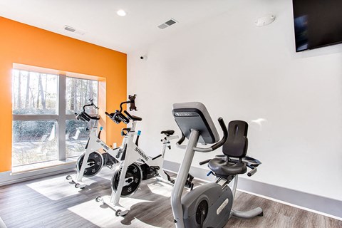 Peloton Bikes at The Carter 4250 Apartments, Norcross