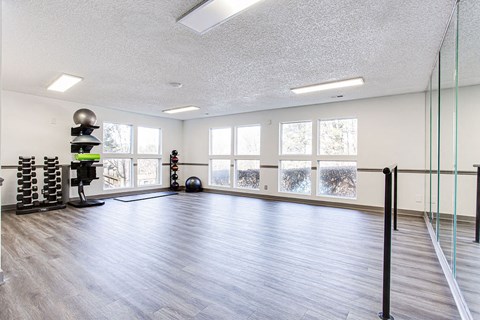 Fitness Studio at The Carter 4250 Apartments, Norcross, Georgia