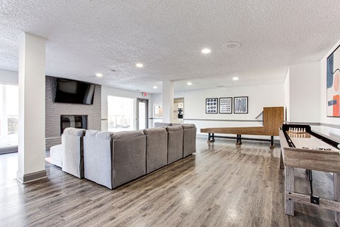 Clubroom at The Carter 4250 Apartments, Georgia 30093