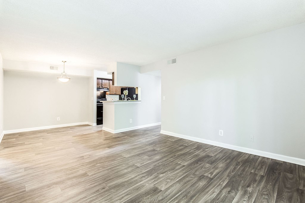 Unfurnished Living Area at The Chelsea, Norcross, GA