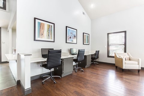 Business Center at The Chelsea, Norcross, GA, 30093