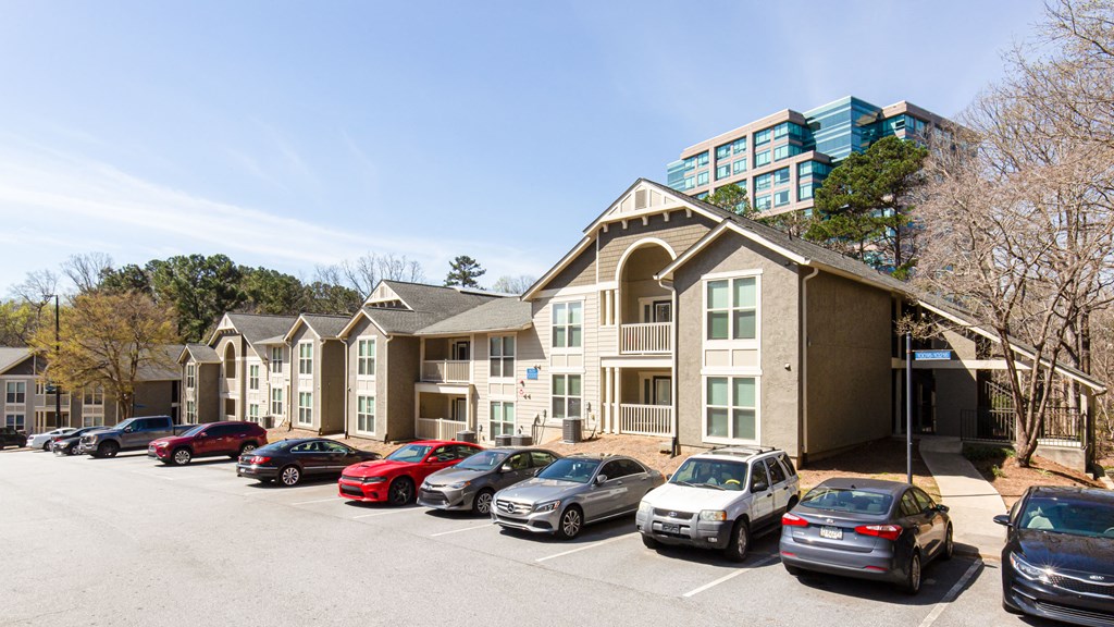 Reserved Resident Parking at The Metro Apartments, Atlanta, GA