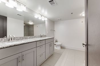 Bright Bathroom at Metro