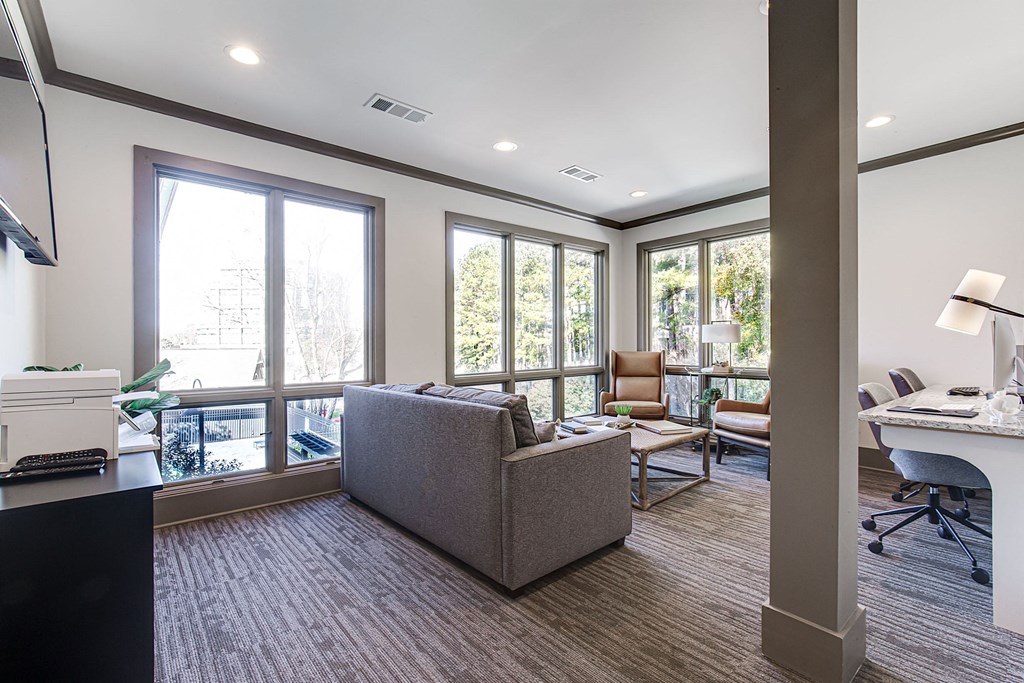 Interactive Clubhouse at The Metro Apartments, Georgia, 30339