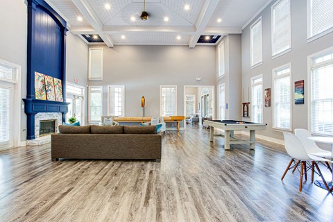 take a look at this harpers ferry road clubhouse with pool table shuffleboard and foos