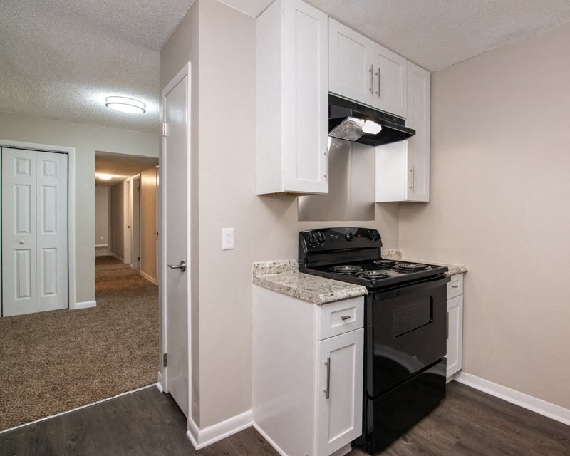 Kitchen chimneyat The Cleo Apartments, Athens, Alabama