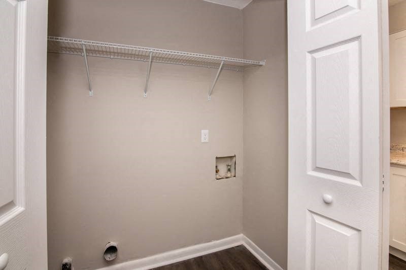 Closet at The Cleo Apartments, Alabama