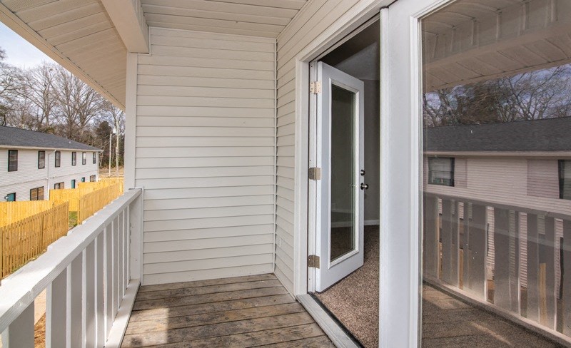Balcony at The Cleo Apartments, Athens, AL, 35611