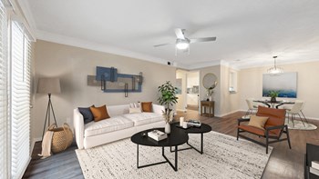 Updated Living Room Updated Living Room at Vinings RiverVue, Atlanta, 30339 - Photo Gallery 4