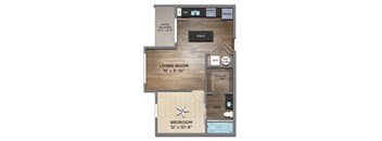 Vine Floor Plan at Century Baxter Avenue, Kentucky
