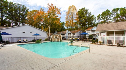 Extensive Resort Inspired Pool Deck at Wildcreek Apartments, Georgia