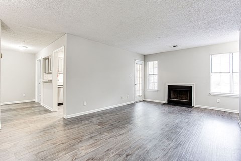 Vacant Living Room at Wildcreek Apartments, Clarkston, GA 30021