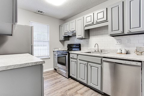 Furnished Kitchen at Wildcreek Apartments, Georgia 30021