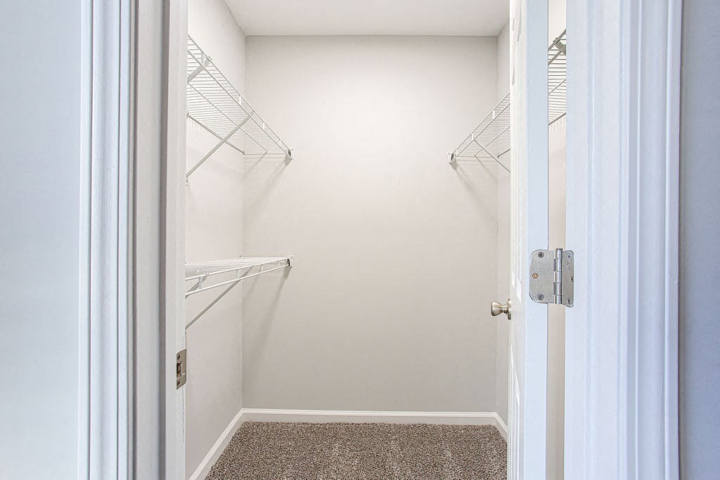 Walk-In Closets With Built-In Shelving at Wood Terrace, Doraville