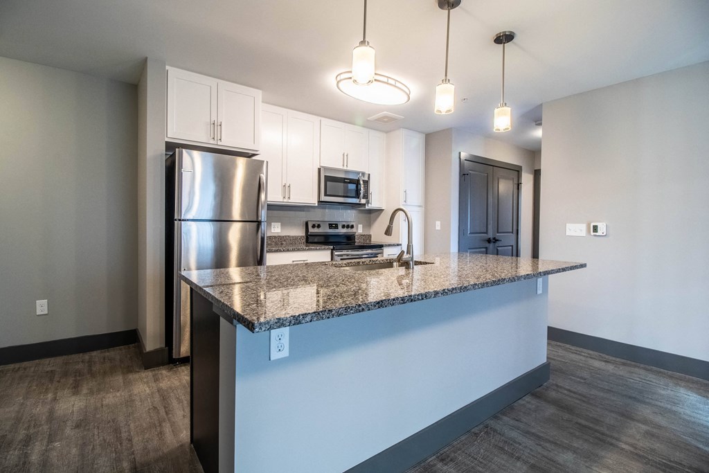 Modern Kitchenat Latitude at South Portland Apartment, Maine, 04106