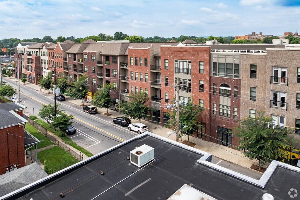 Drone View at Century Baxter Avenue, Louisville, KY