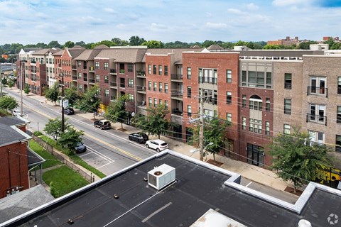 Drone View at Century Baxter Avenue, Louisville, KY