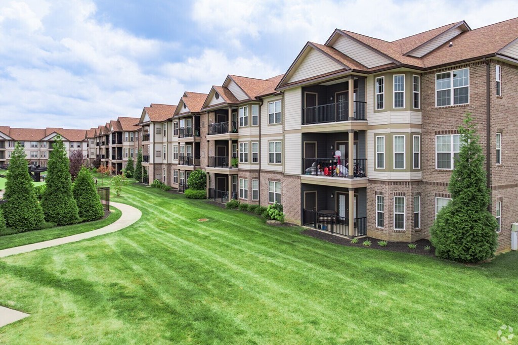 Lush Green Outdoor Spaces at Century Belmont Station, Louisville, KY, 40243
