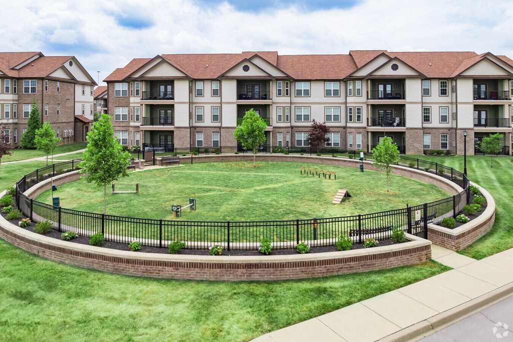 Lush Green Landscape at Century Belmont Station, Louisville, KY, 40243