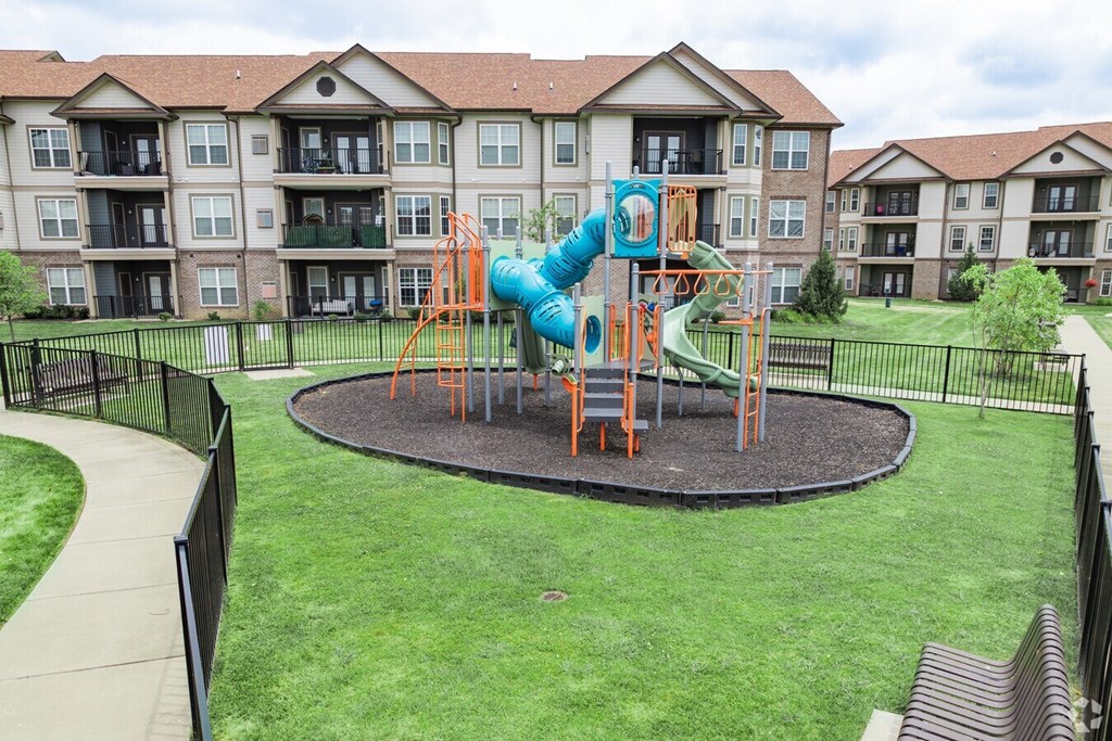 A playground at Century Belmont Station, Louisville, 40243