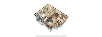 1 bed 1 bath 784 sq ft