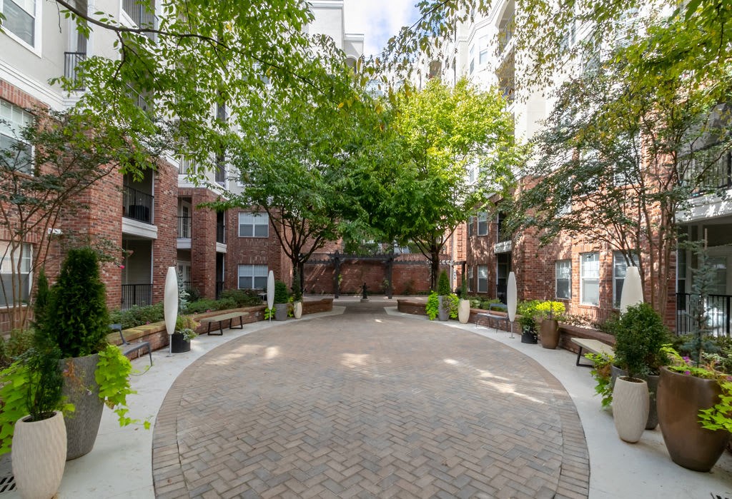 Courtyard View at Crest at Midtown, Georgia