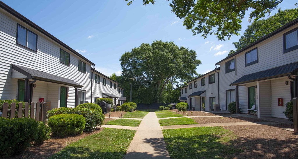 Green Space Walking Trails at The Madison Apartments and Townhomes, Lawrenceville, GA, 30044