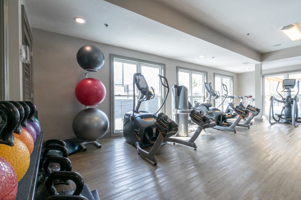 Modern Fitness Center at Crest at Midtown, Atlanta