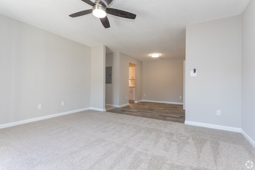 2BR, 2BA - 1000SF Downstairs Renovated - Living Area at Tiffany Square, North Carolina, 27804