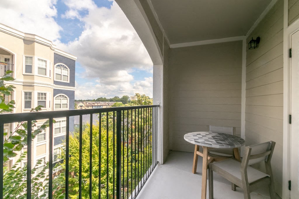 Balcony And Patio at Crest at Midtown, Atlanta, Georgia