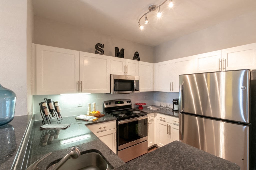 Stainless Steel Appliances Available at Crest at Midtown, Atlanta