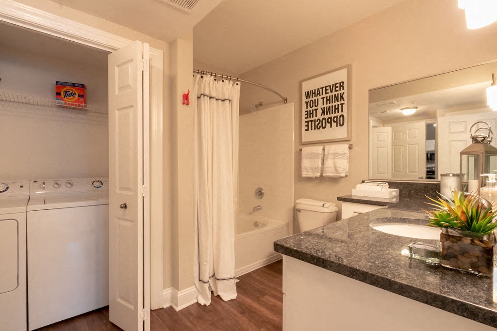 In Home Stacked Washer/Dryer at Crest at Midtown, Atlanta, 30308