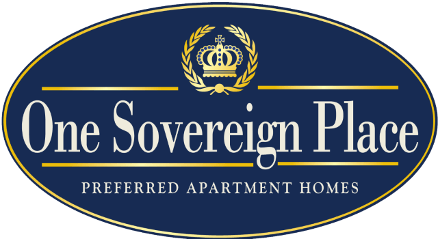 the logo for one sovereign place preferred apartment homes
